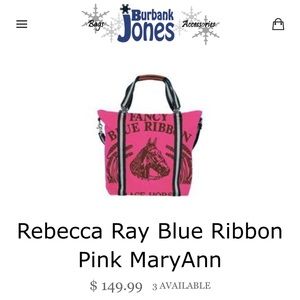 Rebecca Ray equestrian totes, pillows, and purses!